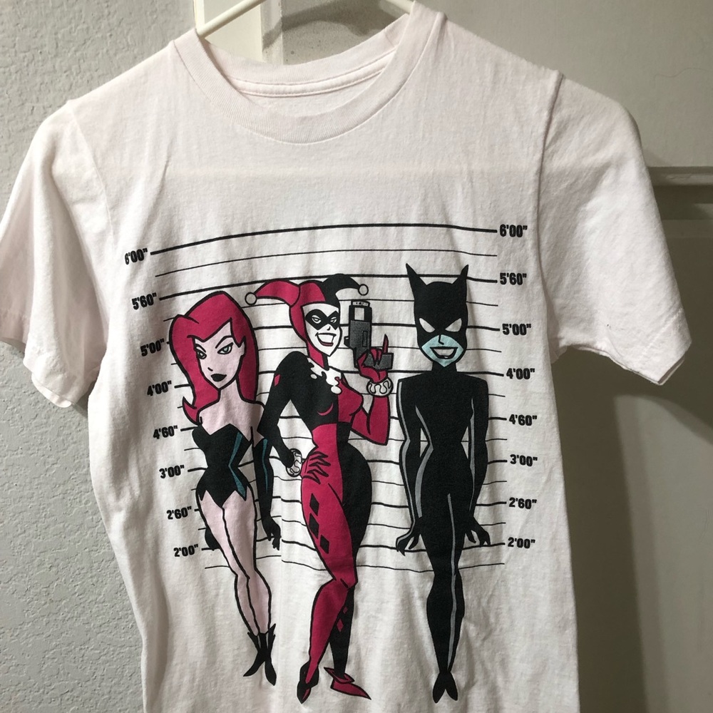 DC Villains Vintage Tee Shirt, Size XS